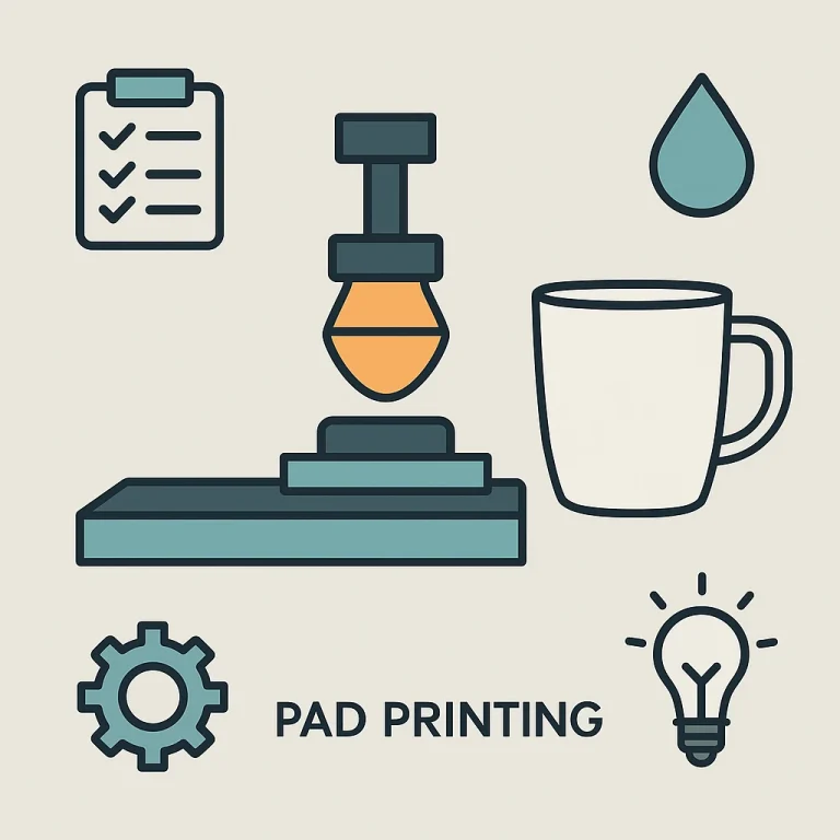 🖨️ چاپ تامپو روی ظروف: فناوری انعطاف‌پذیر در انتقال طرح بر سطوح منحنی